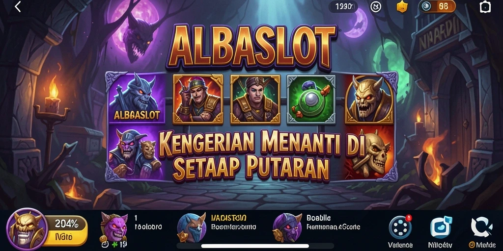 Gameplay menyeramkan ALBASLOT dengan hantu-hantu yang muncul secara mendadak.