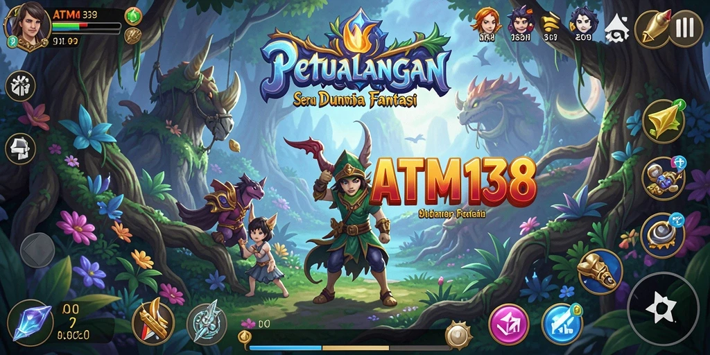 Screenshot gameplay ATM138 menampilkan aksi mendebarkan dalam dunia petualangan.