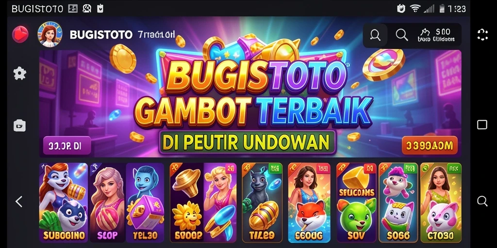 Gameplay menegangkan dengan mesin Slot menarik di BUGISTOTO.