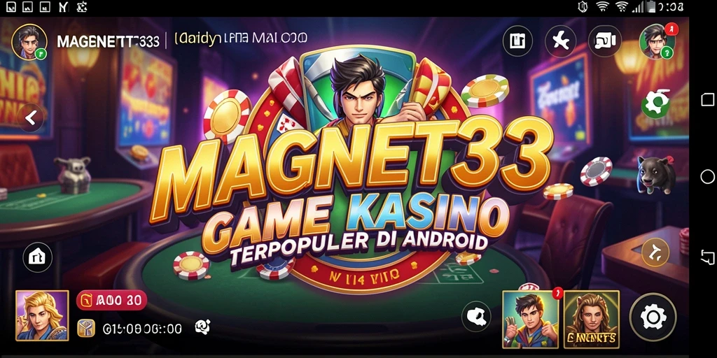 Tampilan permainan Kasino di MAGNET33 yang menawan dan menyenangkan.