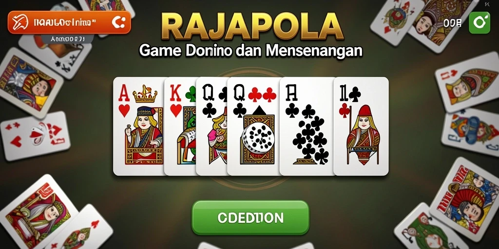 Tampilan gameplay RAJAPOLA yang seru dan interaktif.