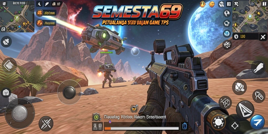 Tampilan gameplay seru dari SEMESTA69 yang memuaskan.