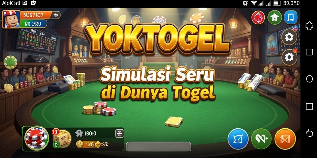 Tampilan gameplay YOKTOGEL yang mendebarkan dan interaktif.